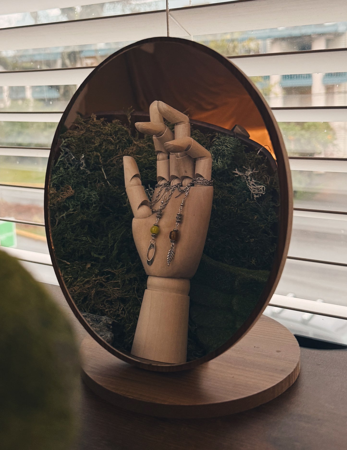 Duality of Tree / Asymmetrical Earrings